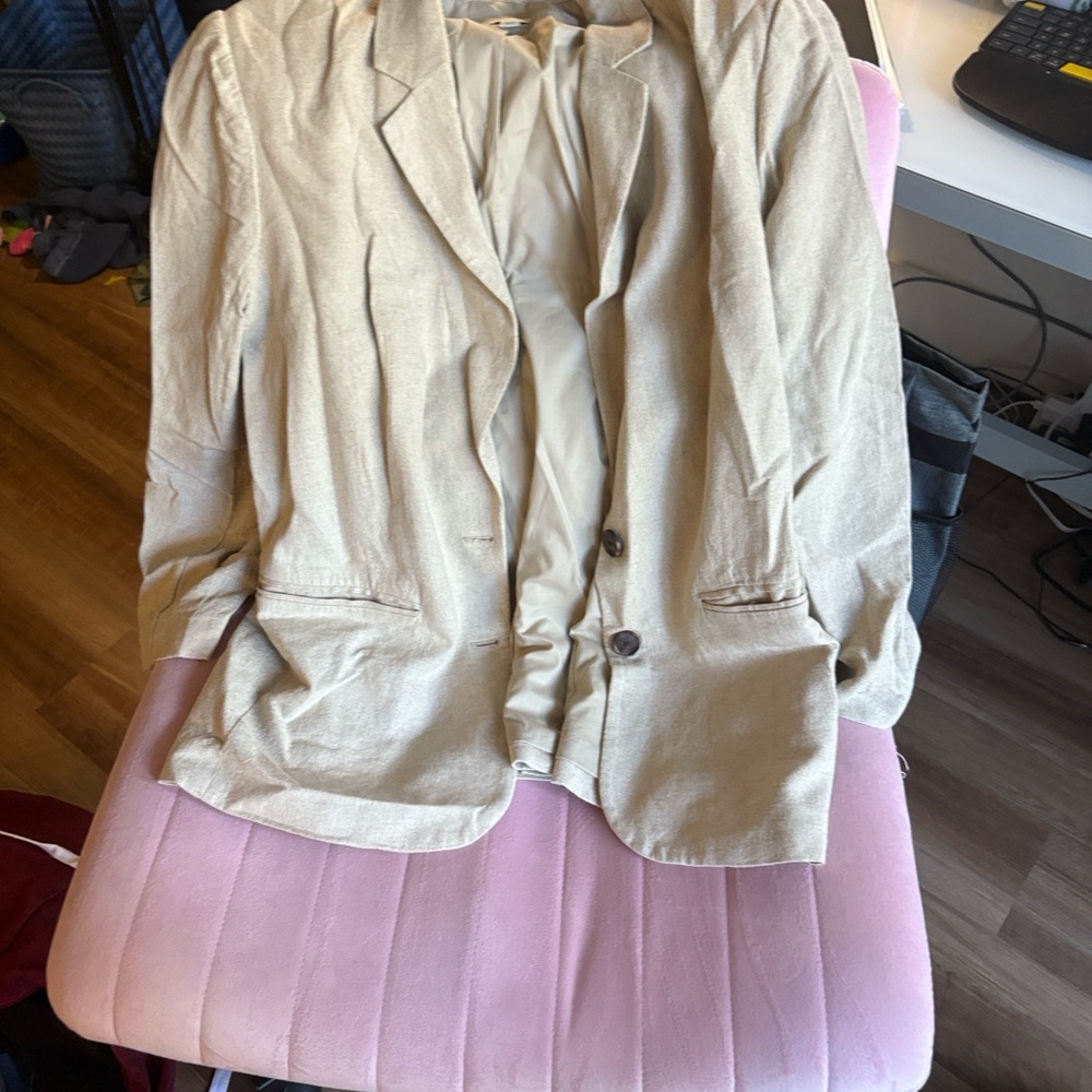 a new day Light Tan Blazer